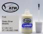Preview: Ford, Strato Silver Metallic, V / V9 / V0 / V7 / V8 XSC-1056: 20ml Lackstift, von ATW Autoteile West.